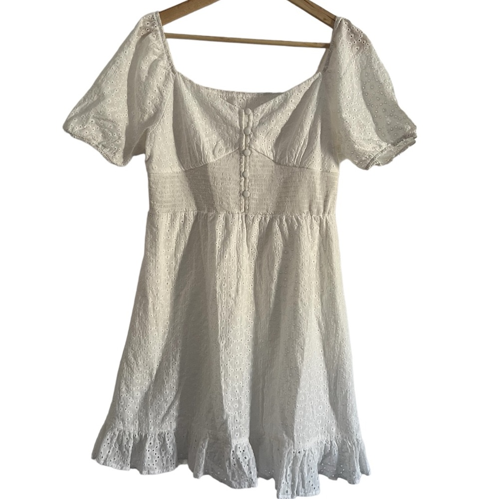 White milkmaid Dress
